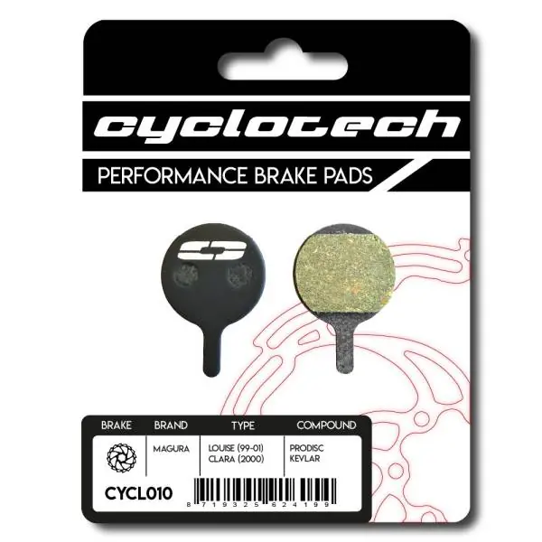 Alkuperäinen CycloTech Prodisc Levyjarrupalat -. Magura Louise Clara