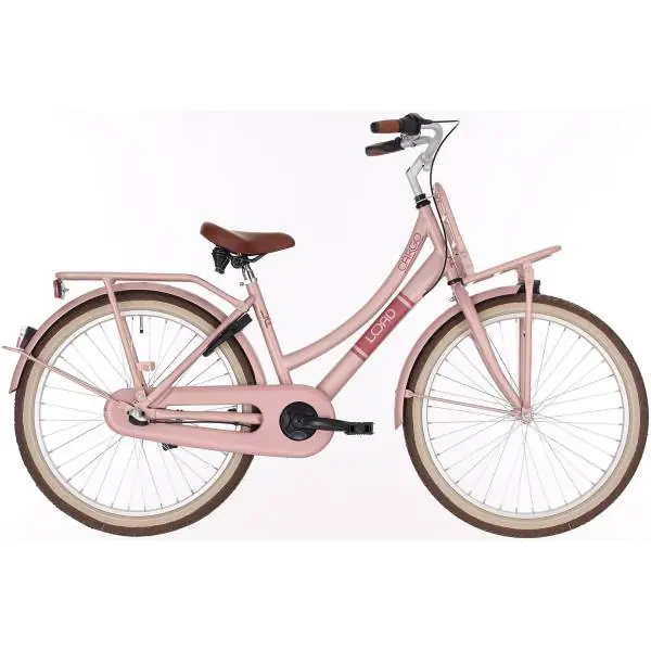 Vain Rajoitetun Ajan BikeFun Load Tyttöjen Polkupyörä 24" 3S Jarrunapa - Vaaleanpunainen