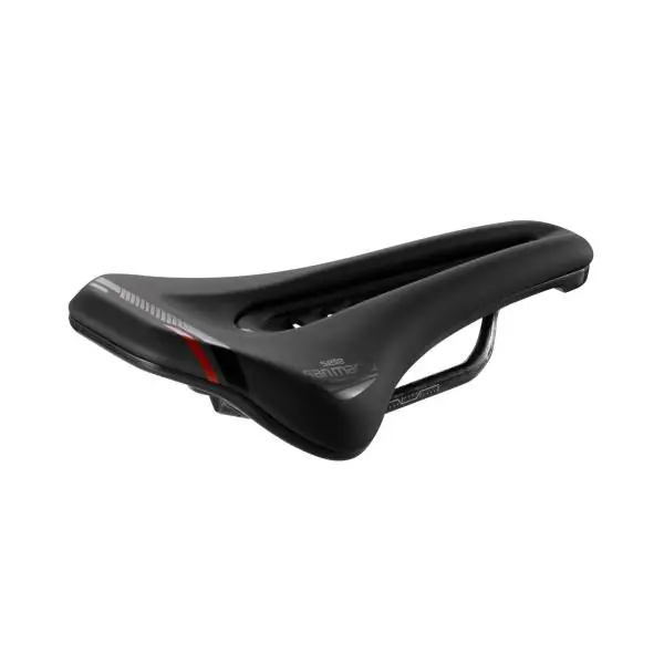 Selle San Marco Ground Shield FX Polkupyörän Satula Kapea - Musta Tarjous