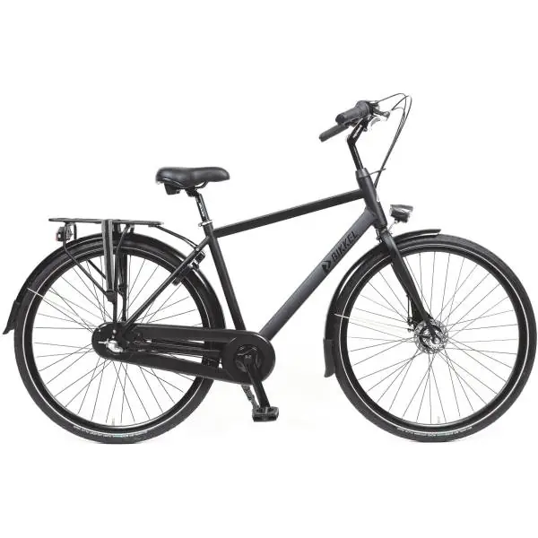 Bikkel Lima Miestenpyörä 28" 53cm 3S Rulla Jarru Dynamo - Musta Alennus
