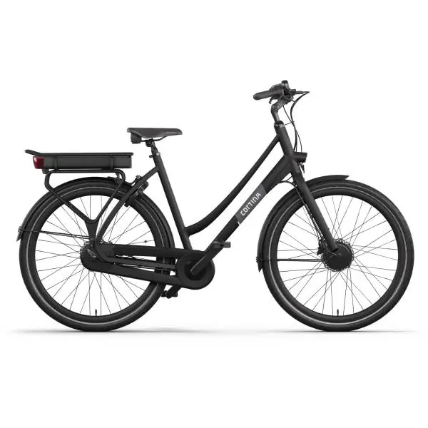 Halpa Cortina E-Tide E-Bike Naiset 57cm 28" 7S - Matta Musta