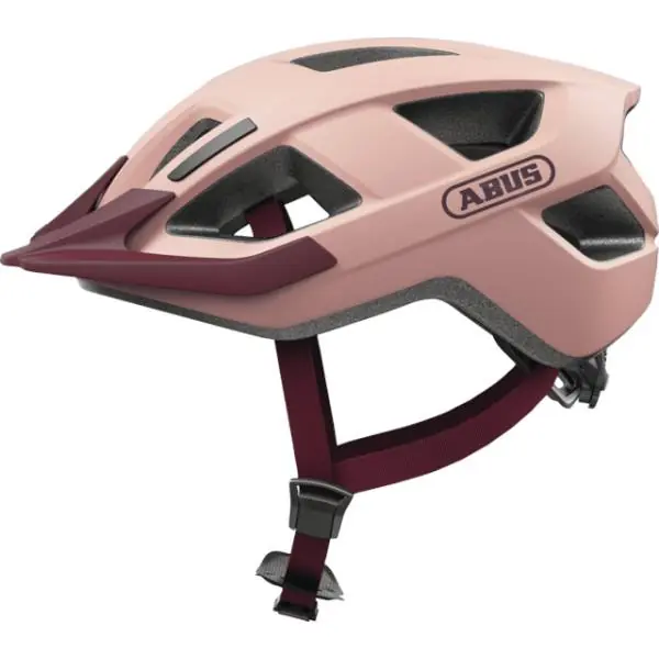 Abus Aduro 3.0 Pyöräilykypärä Bordeaux/Vaaleanpunainen - L 58-62 cm Sertifioitu