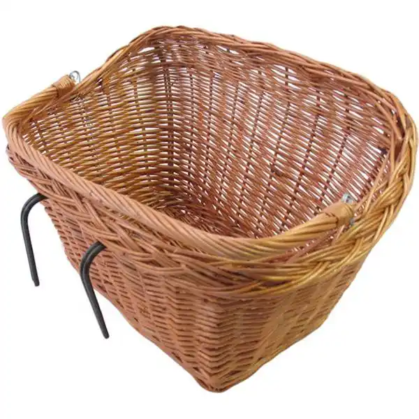 Uusi Kokoelma Basil Rattan Polkupyörän Kori Dublin Neliö - Kupu
