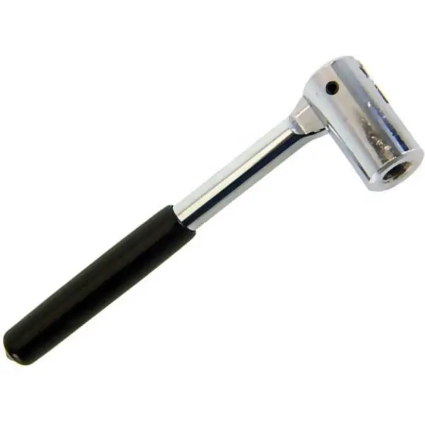 Bofix Satulatolppa Vipumutteri Inox M8 - Hopea/Musta Superhinta