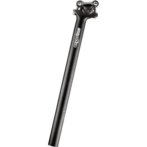 Ergotec 6 Satulatolppa Ø 27,2 mm 400mm Alumiini Musta Viikonlopputarjous