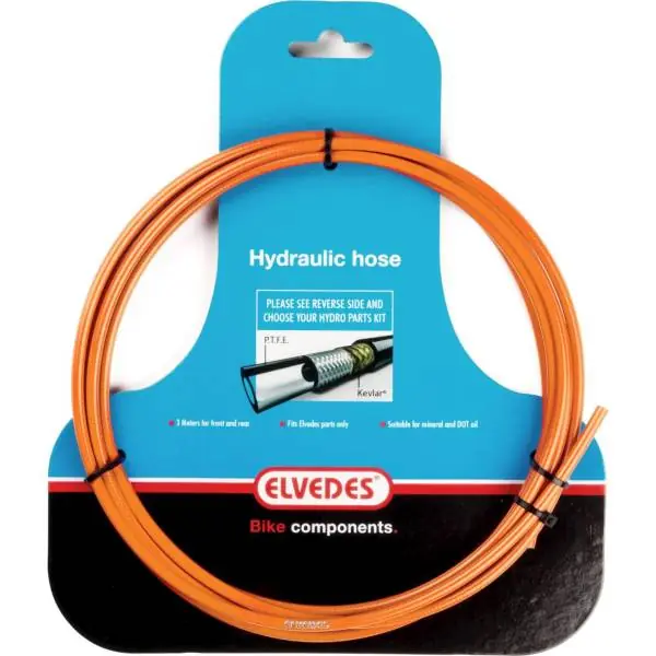 Elvedes Hydraulinen Jarruletku Ø5mm 3 Metri - Oranssi Tilaa Heti