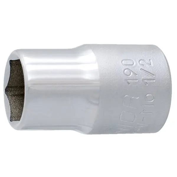 Unior 190/1 6P Holkkiavain 1/2" 14mm - Hopea Tilaa Heti