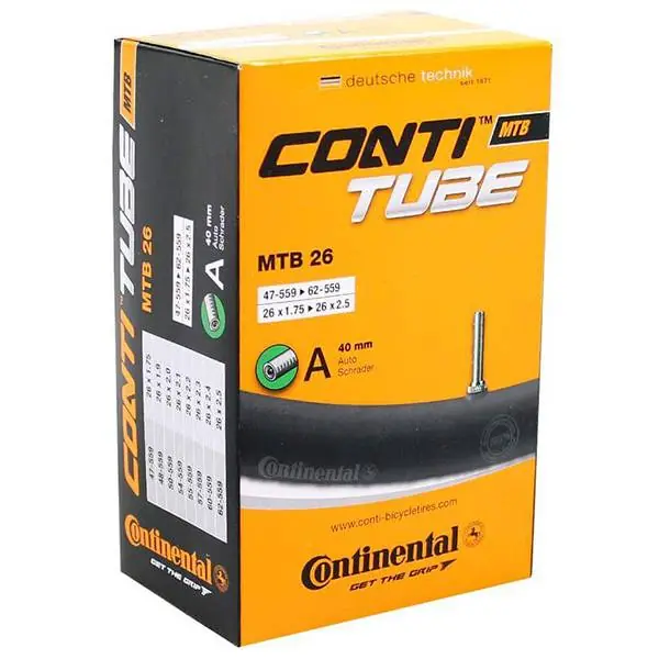 Continental Sisäkumi 26X1.75-2.50 Automaattinen Venttiili 40mm Bestseller