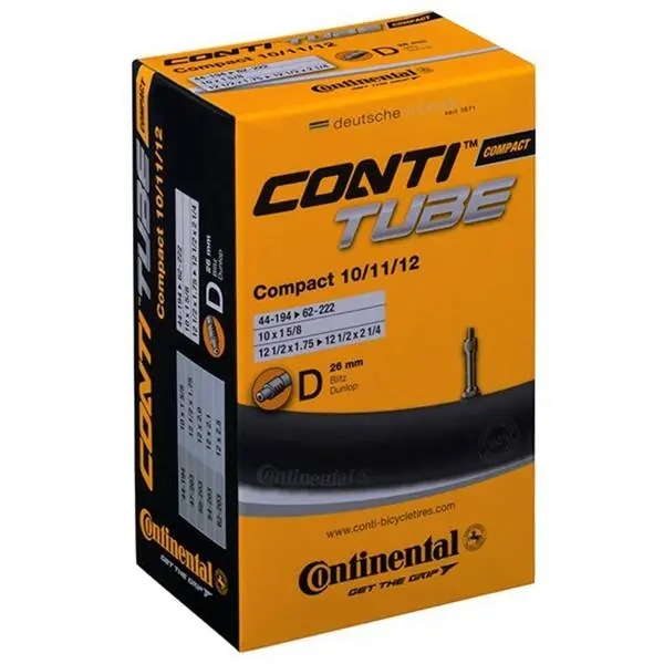 Continental Sisäkumi 12 1/2X2 1/4 Dunlop Venttiili Viimeinen Mahdollisuus