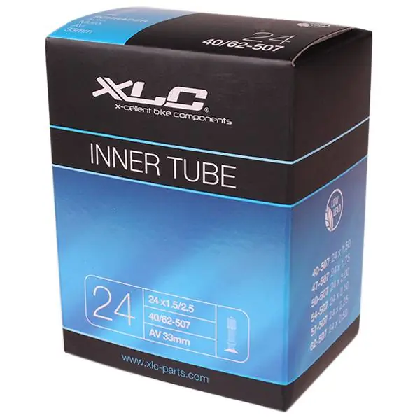XLC Sisäkumi 24x1.5-2.50 Sv 33mm - Musta Uusi Malli