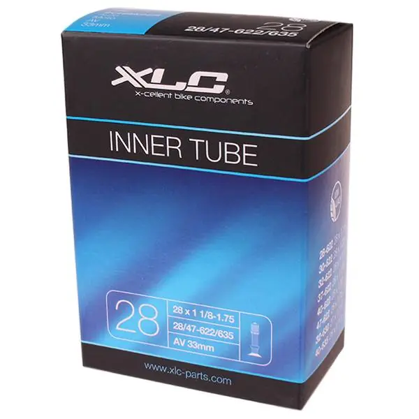 XLC Sisäkumi 28X1 1/8-1.75 Sv 33mm - Musta Heti Saatavilla