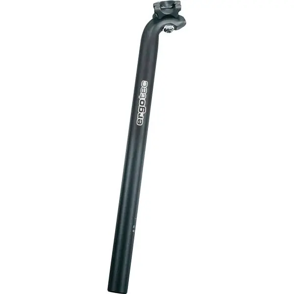 Alennettu Hinta Ergotec Satulatolppa Koukku Ø26.6mm 40cm AL6061 Musta