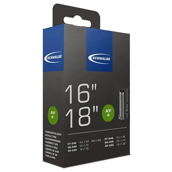 Alennettu Schwalbe Sisäkumi 16-18 x 1 3/8 - 1.35 Automaattinen Venttiili