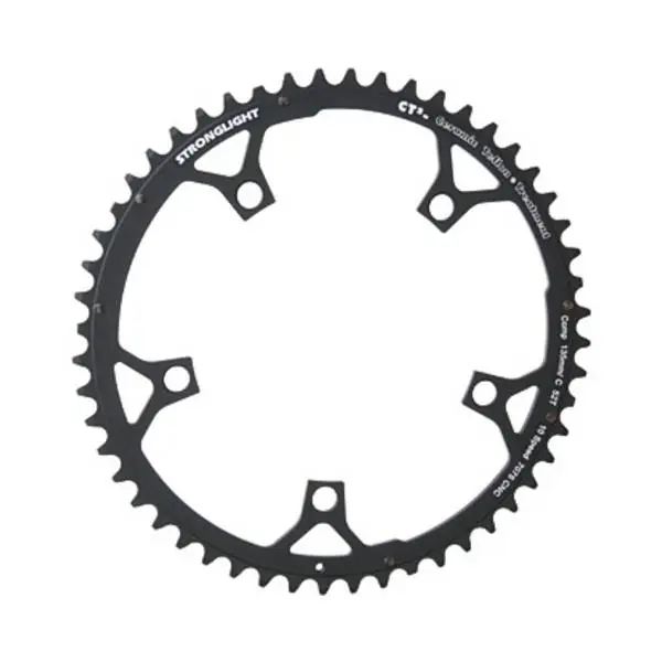 Stronglight Hammaspyörä CT2 52 Hampaat Musta Campagnolo Poisto