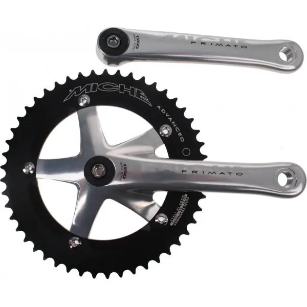 Uusi Kokoelma Miche Kampisarja Pista Advanced 51T 1/8 172mm Hopea 1910A