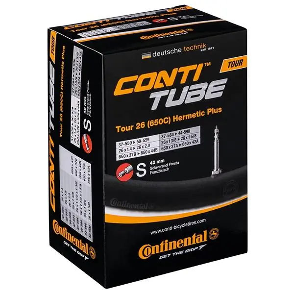 Älä Missaa Continental Sisäkumi Hermetic+ Tour 26x1.40-2.00 Pv 42mm