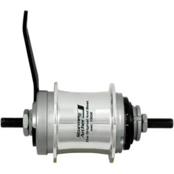 Sertifioitu Sturmey Archer Jarrunapa SRC-3 3V 36 Reikä - Hopea