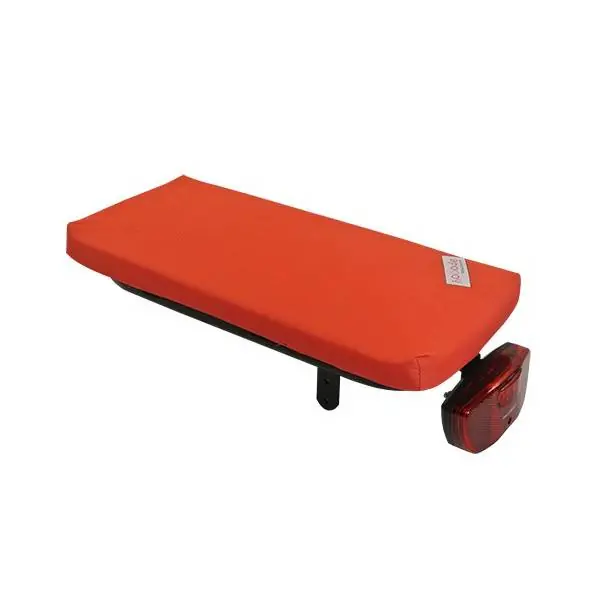 Erikoistarjous Hooodie Matkatavarateline Pehmuste Cushie - Bright Solid Punainen