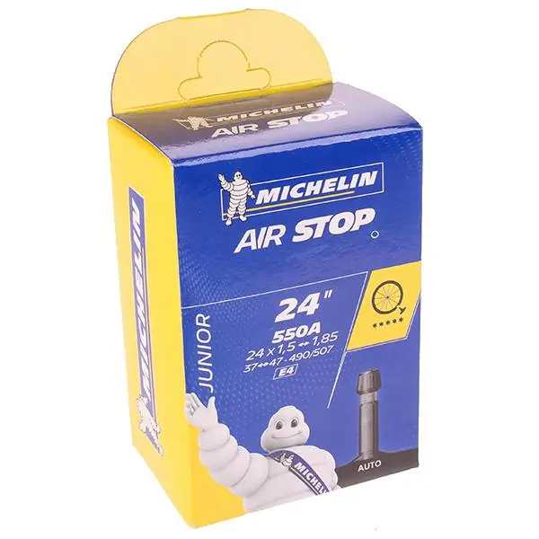 Asiakkaiden Suosikki Michelin Sisäkumi E4 Airstop 24x1.50-1.85 34mm Sv