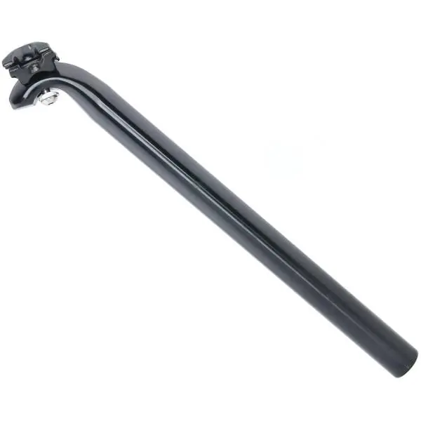 Viikonlopputarjous Kalloy Satulatolppa 400 x Ø30.4mm Kiillotettu - Musta