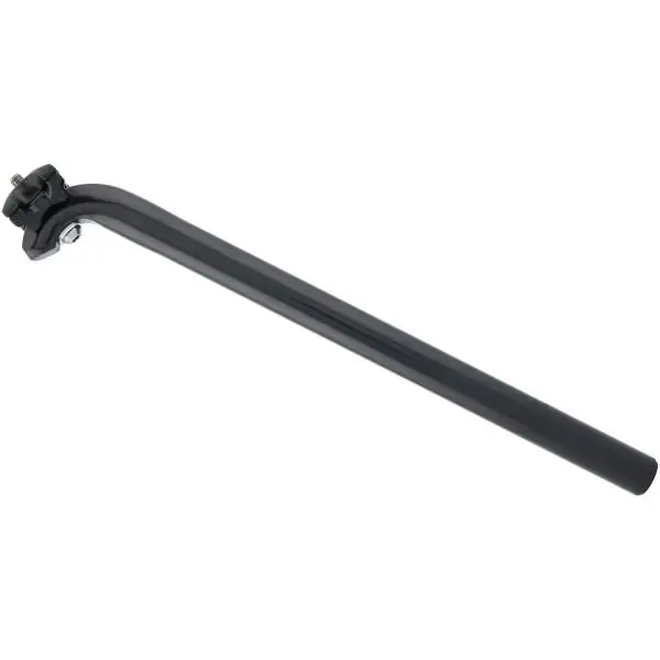 Kalloy Satulatolppa 400 x Ø25.8mm Kiillotettu - Musta Eniten Myyty