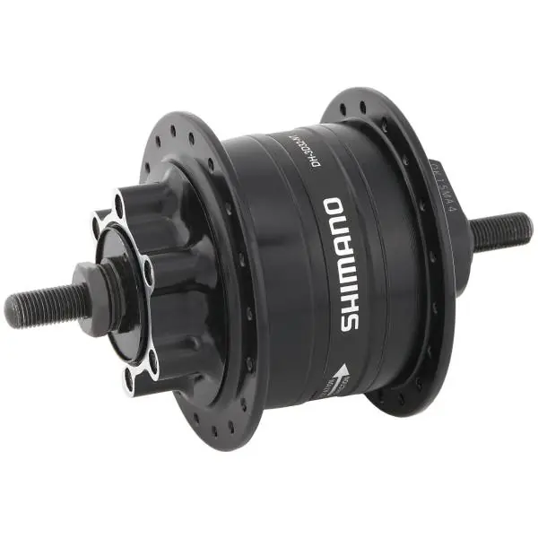Ajankohtainen Shimano Napadynamo DH-3D32 36 Reikä 6V / 3W Levy Musta