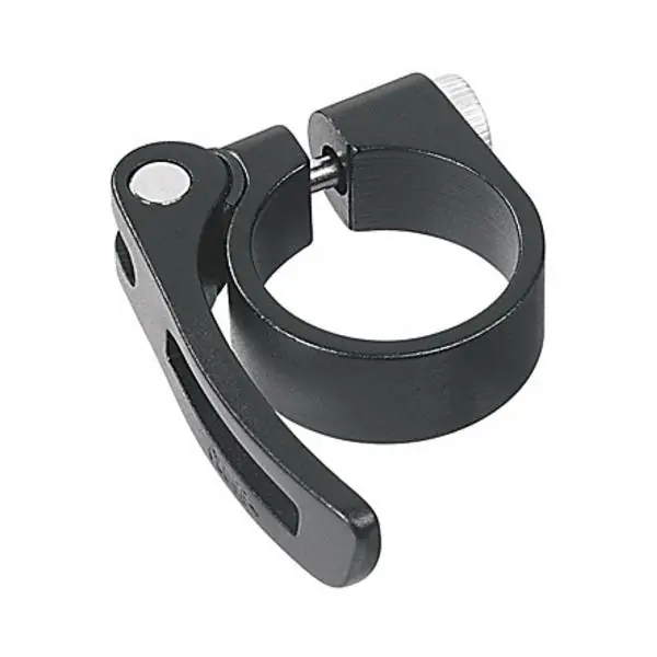 Viimeinen Mahdollisuus Ergotec Satulatolpan Kiristin - Pistotyökalun Pikairrotus Ø28.6mm - Musta
