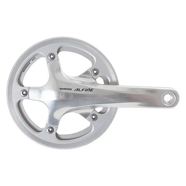 Shimano Kampisarja Alfine FC-S501 42T 170mm Hopea Suoraan Valmistajalta