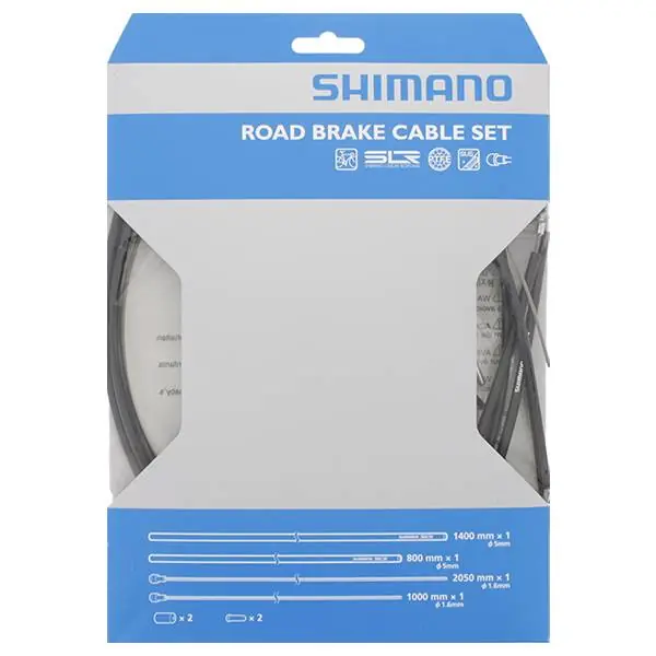 Asiakkaiden Suosikki Shimano Jarruvaijerisarja Race PTFE - Musta