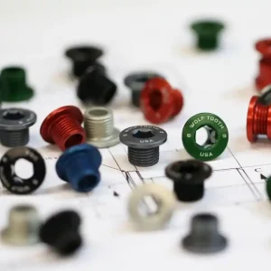 Wolf Tooth Set of 5 Chainring 6mm Bolts+Nuts for 1X Tukkuhinta