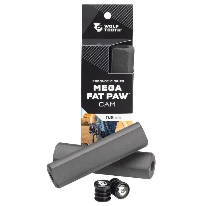 Wolf Tooth Mega Fat Paw Cam Ergonomic Grips Black Aito