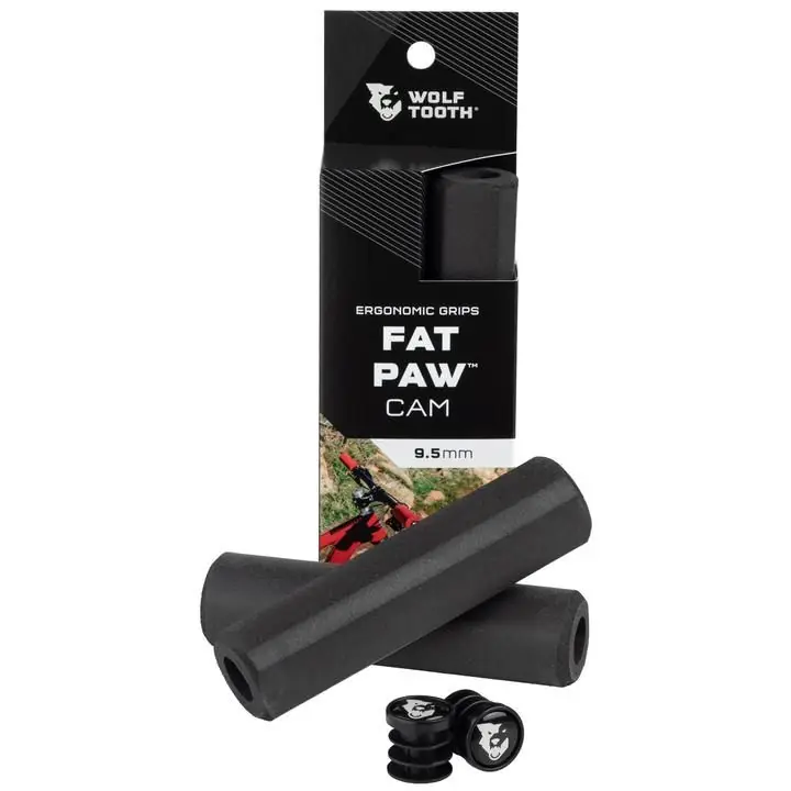 Wolf Tooth Fat Paw Cam Grips Black Viimeinen Mahdollisuus