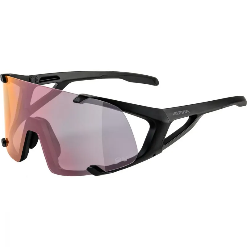 Alpina HAWKEYE QV Black Matt / Varioflex Quattroflex Rainbow Mirror Tarjous