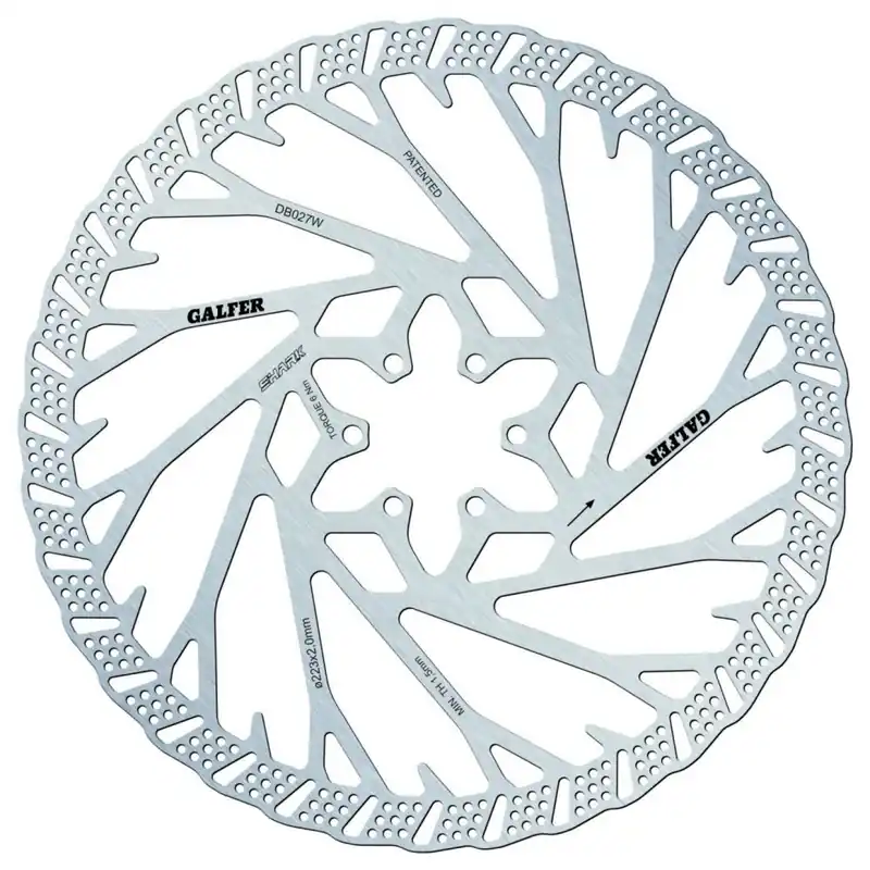 Alennettu Galfer Disc Shark - 6-Bolt 223mmx2mm