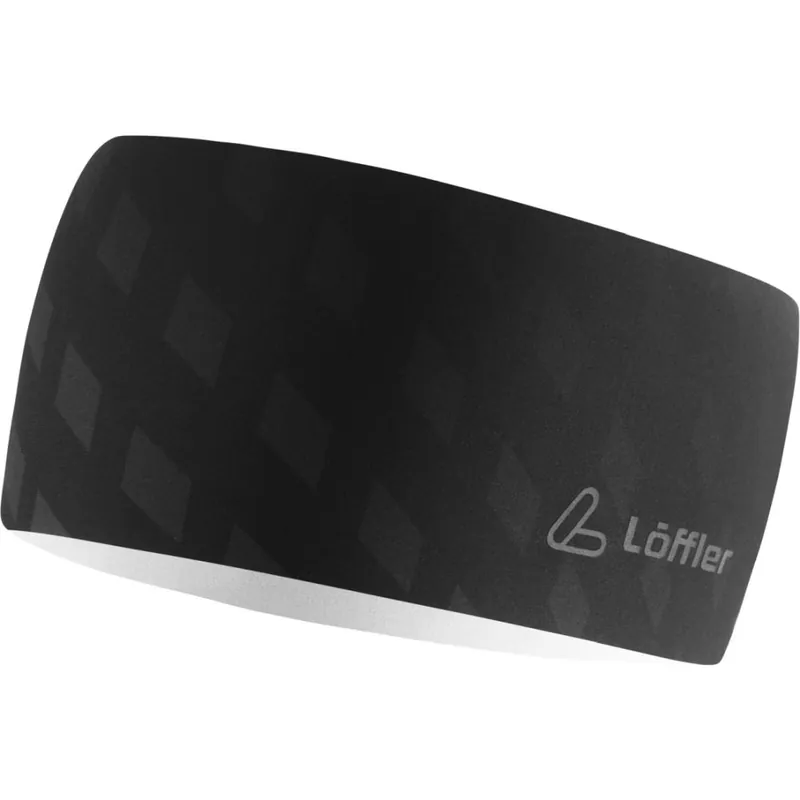 Löffler Elastic Headband Open Cut Black Vain Rajoitetun Ajan