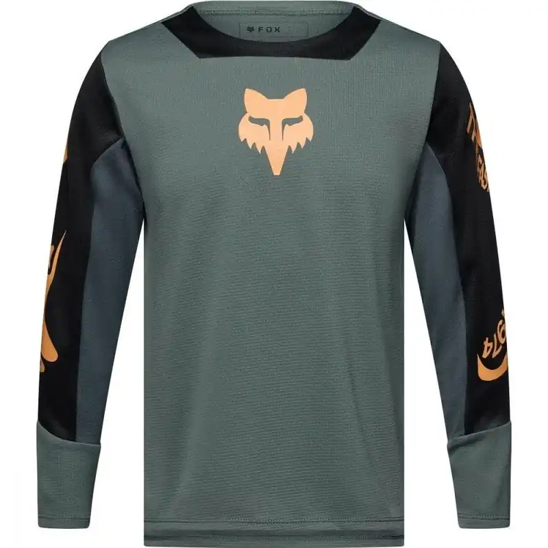Tehdashinta FOX Youth Defend CREATION Long Sleeve Jersey pitkähihainen ajoaita