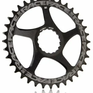 Viimeinen Mahdollisuus Race Face Cinch Direct mount Narrow/Wide Eturatas - Musta