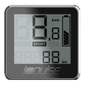 Viikonlopputarjous Impulse 2.0 LCD näyttö ohjainyksiköllä
