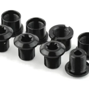Absoluteblack Chainring bolt 4-arm Road and MTB 4x long bolts + nuts Loppuunmyynti