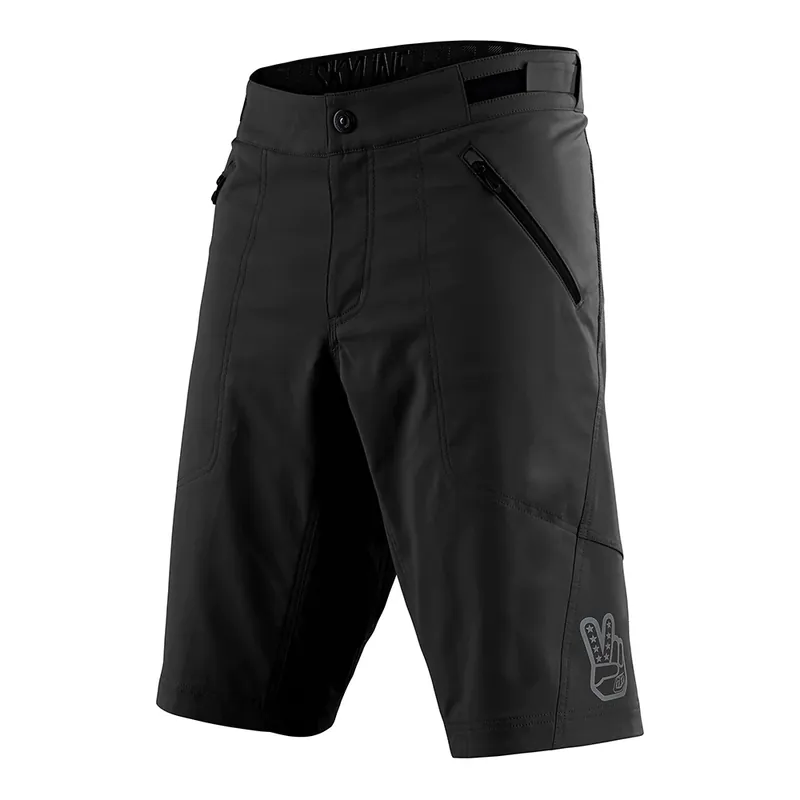 Kausialennus Troy Lee Designs Skyline Shell maastopyöräilyshortsit, musta