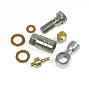 Alennettu Hope 90 Deg Connector Complete - 6mm Braided