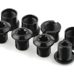 Absoluteblack Chainring bolt 4-arm Road and MTB 4x short bolts + nuts Alennettu Hinta